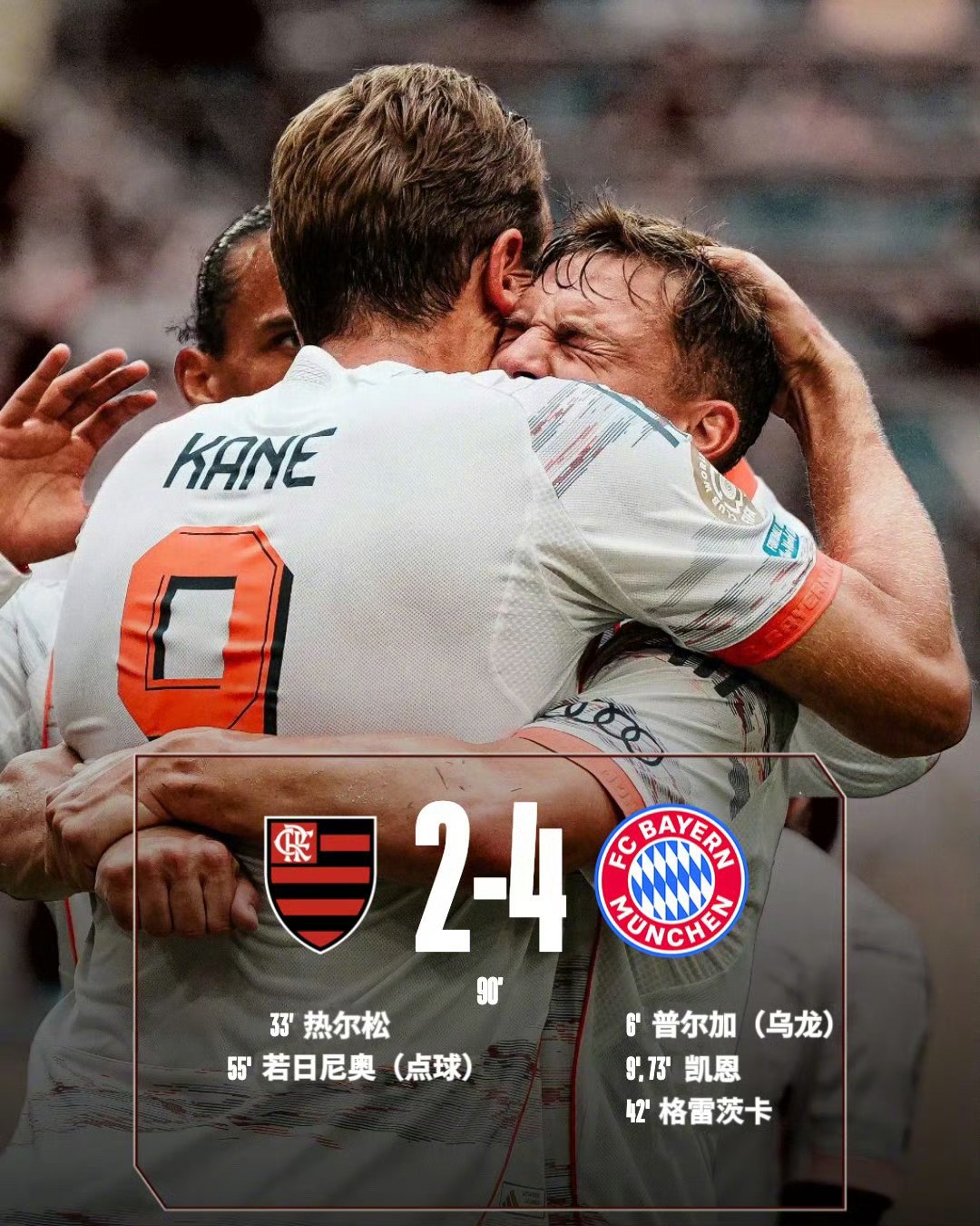 狂胜！拜仁慕尼黑主场碾压荷甲巨人，惨败似水流年